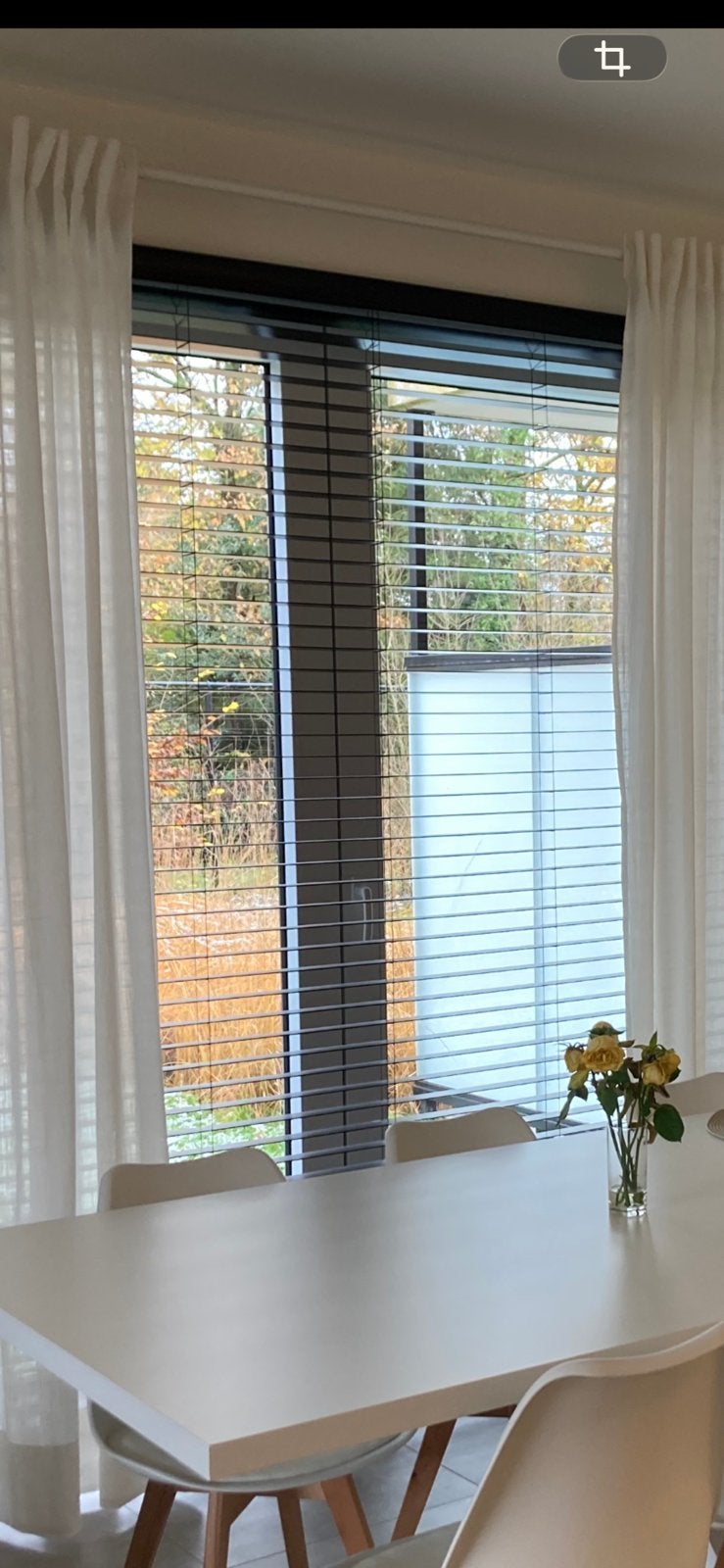 Zwarte horizontale jaloezieën, Ophalen, Jaloezie, 200 cm, Zwart