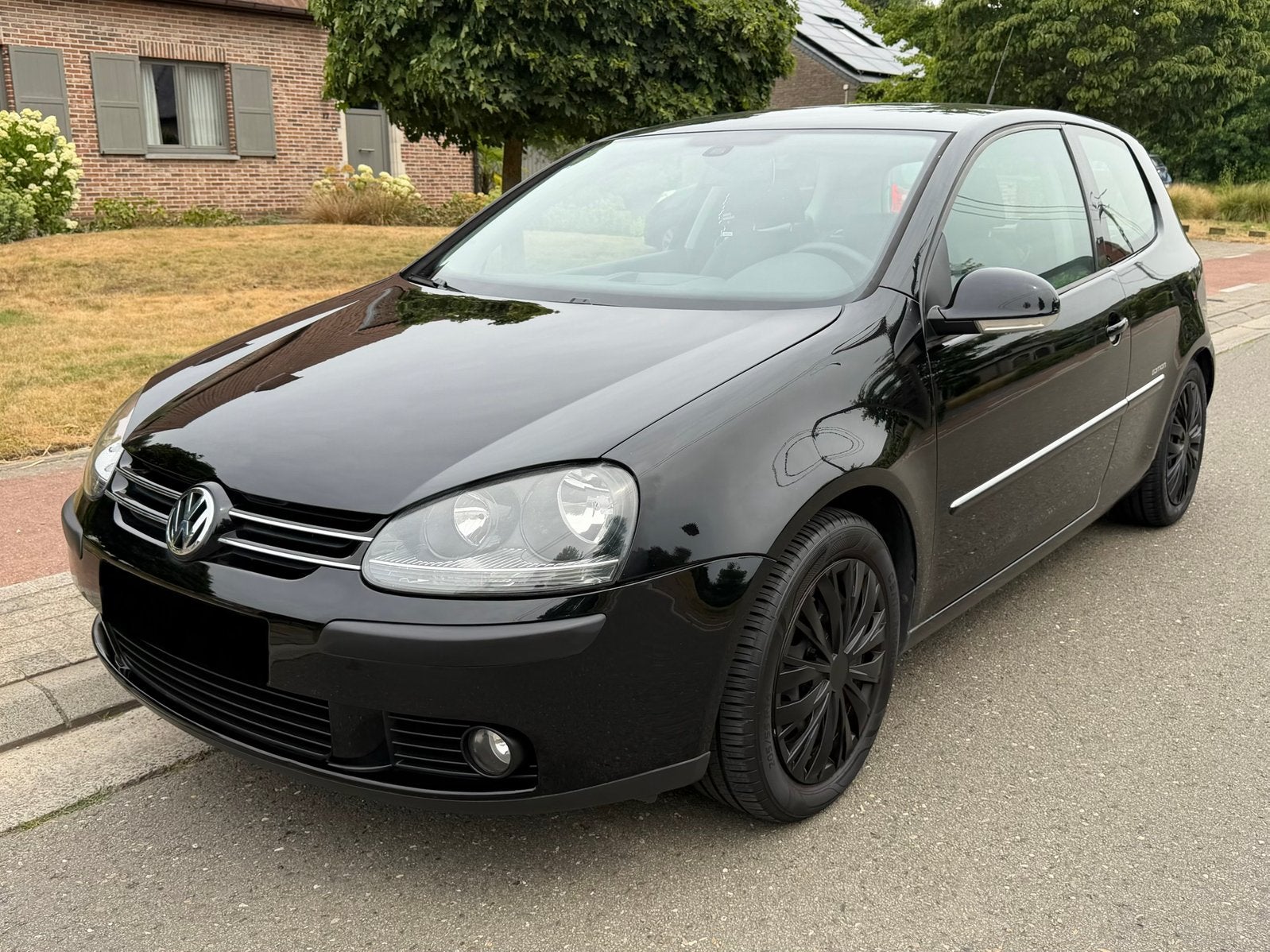 Volkswagen Golf 5 1.4 Benzine In Goede Staat Airco Gekeurd, Auto's, Navigatiesysteem, Zwart, Bedrijf, Handgeschakeld