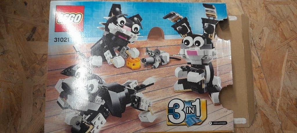 lego créator chat-chien-souris, Kinderen en Baby's, Speelgoed | Duplo en Lego, Zo goed als nieuw, Lego, Complete set, Compleet