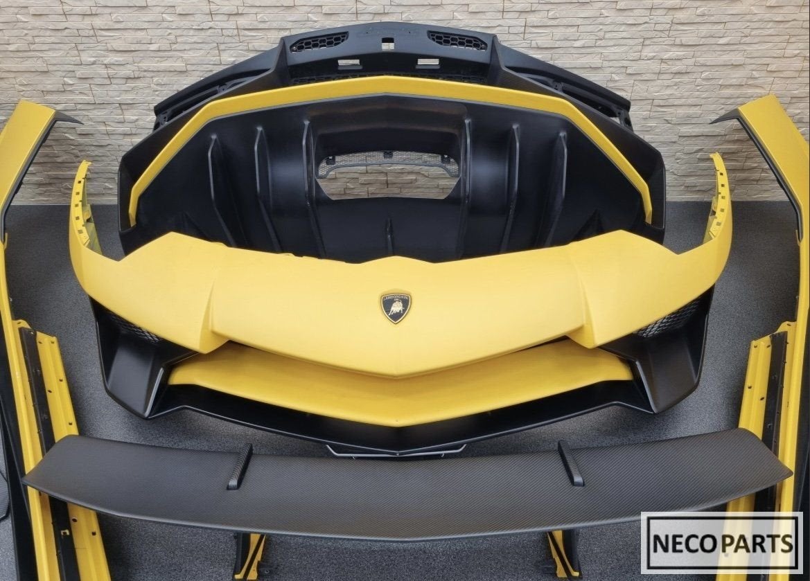 LAMBORGHINI AVENTADOR SV CARBON BUMPER ACHTERBUMPER ZIJSKIRT, Autos : Pièces & Accessoires, -, Garde-boue, Utilisé, Autres marques automobiles