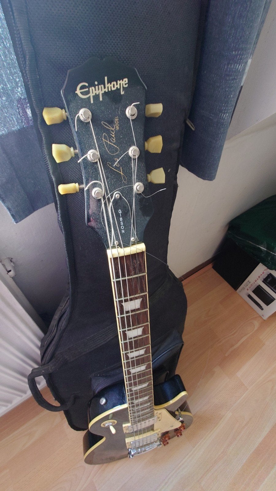 Epiphone Les Paul Standard noire – Made in Korea 2001, Musique & Instruments, Enlèvement, Epiphone