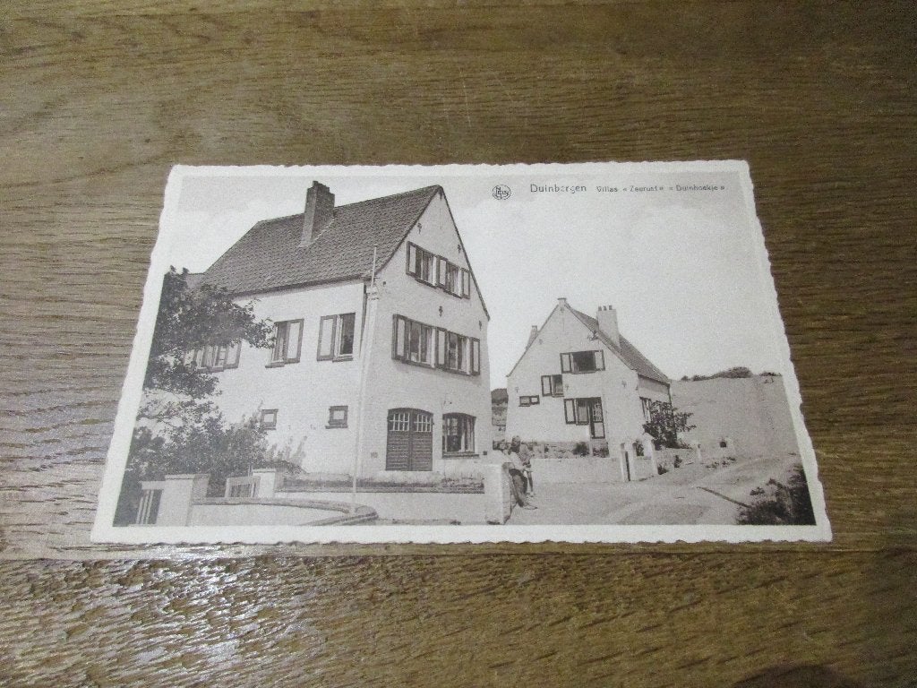 POSTKAART DUINBERGEN VILLAS ZEERUST DUINHOEKJE, Verzamelen, Verzenden, Gelopen, West-Vlaanderen