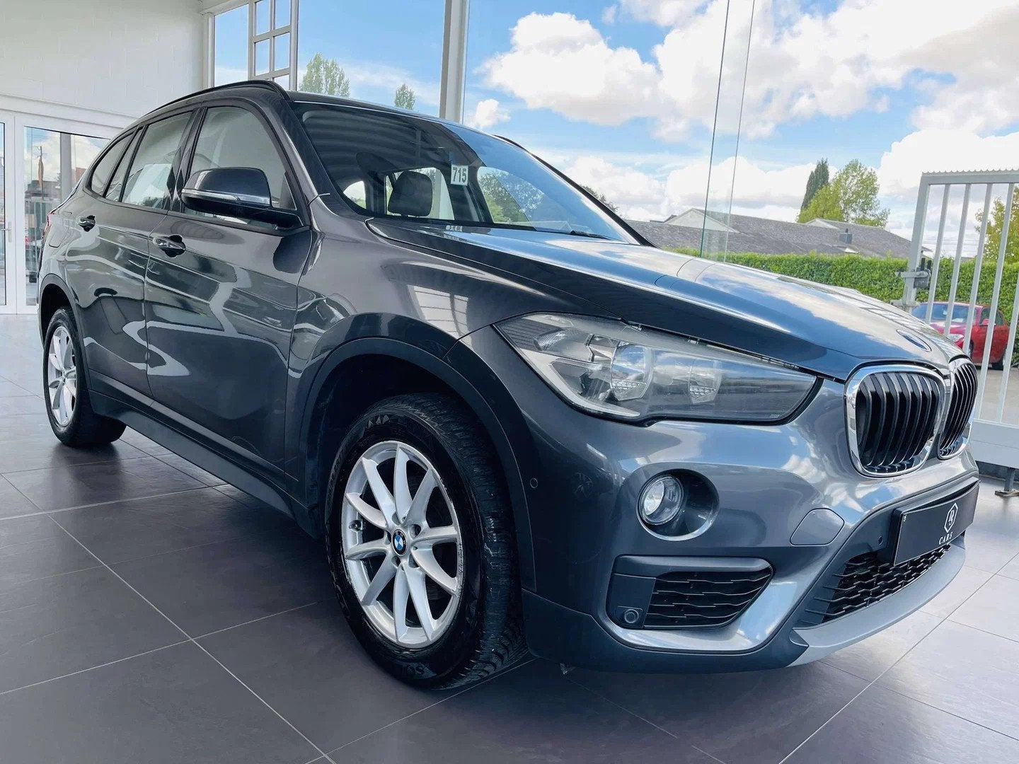 BMW X1 1.5 d * GARANTIE + GPS + CUIR + CAMERA * (bj 2017), Auto's, X1, Gebruikt, 116 pk, Leder