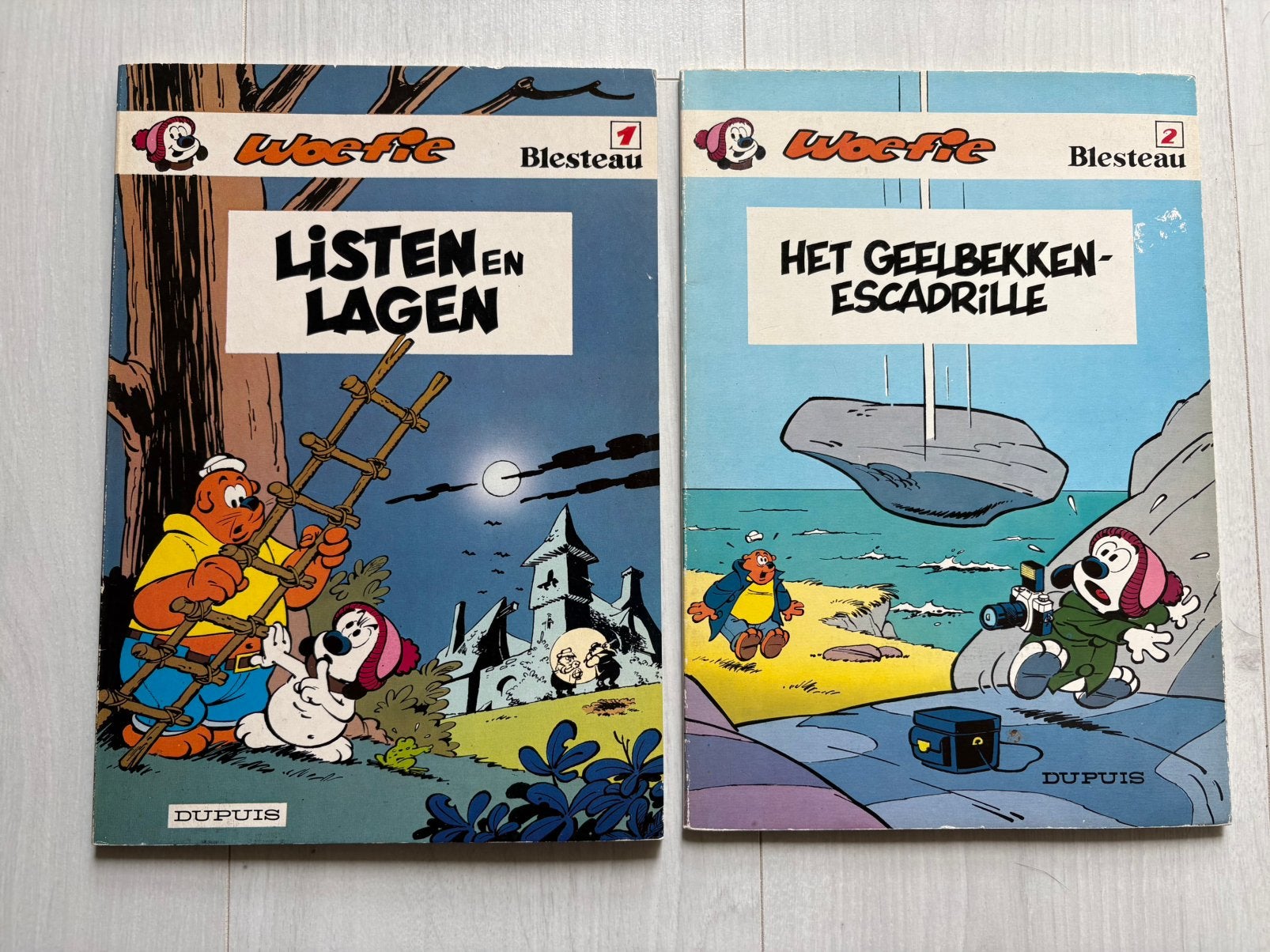 Woefie compleet 3 delen, Boeken, Verzenden, Gelezen
