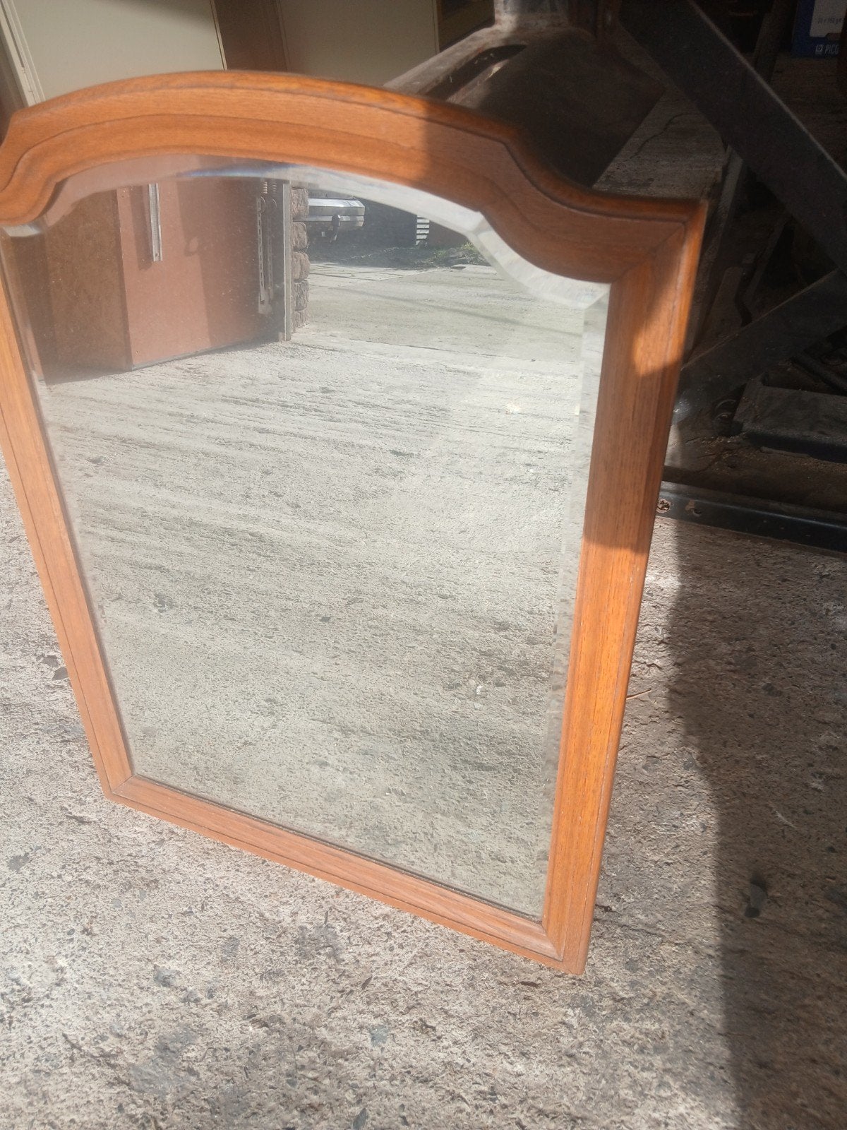 Miroir 65x50 bord biseauté, Enlèvement