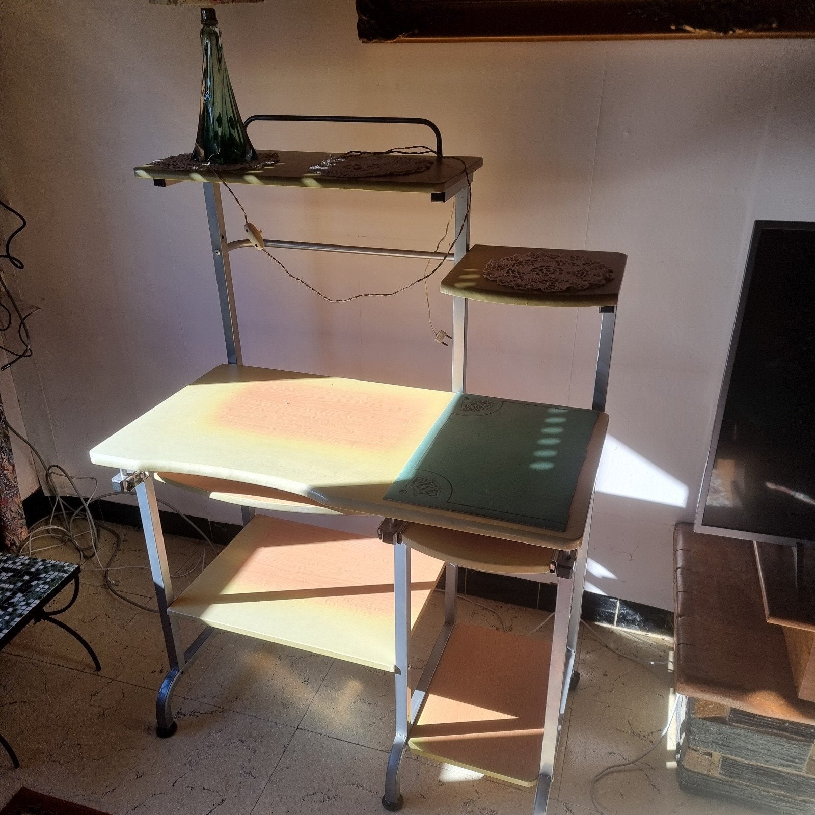 computer tafel, Ophalen