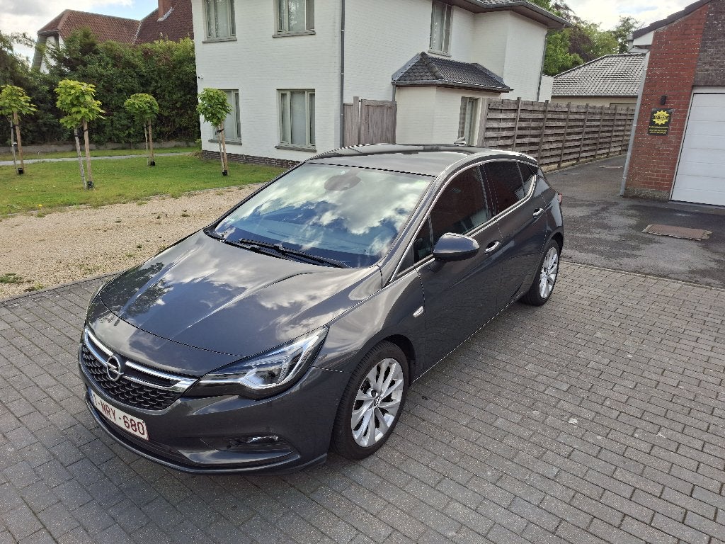Astra k, Auto's, Voorwielaandrijving, Lichtsensor, Leder en Stof, 93 g/km