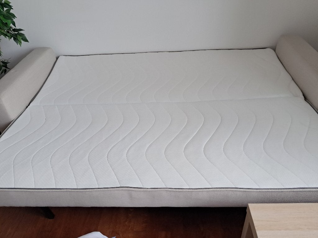 Divan lit roi du matelas beige, Maison & Meubles, Matelas, Enlèvement, Deux personnes, 190 cm ou moins