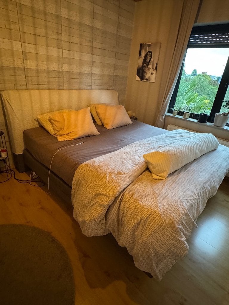 Bed boxspring, Enlèvement, Utilisé, 180 cm, 200 cm