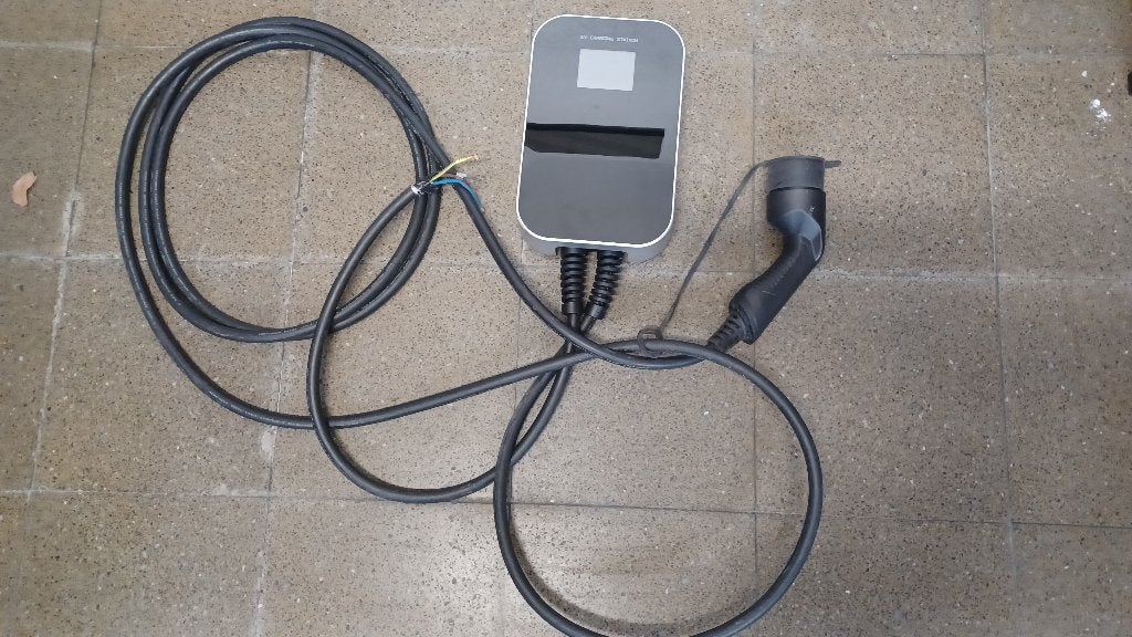 Laadpaal 380 volt, Auto diversen, Ophalen, Gebruikt, Laadpaal en Laadkabel
