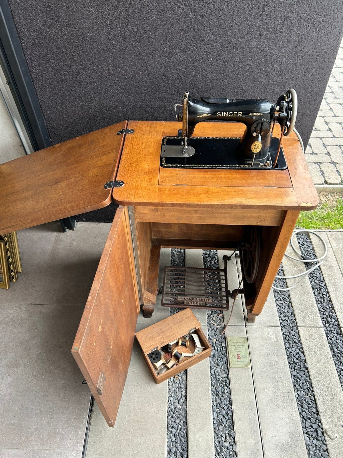 Singer Naaimachine, Antiek en Kunst, Antiek | Naaimachines, Ophalen