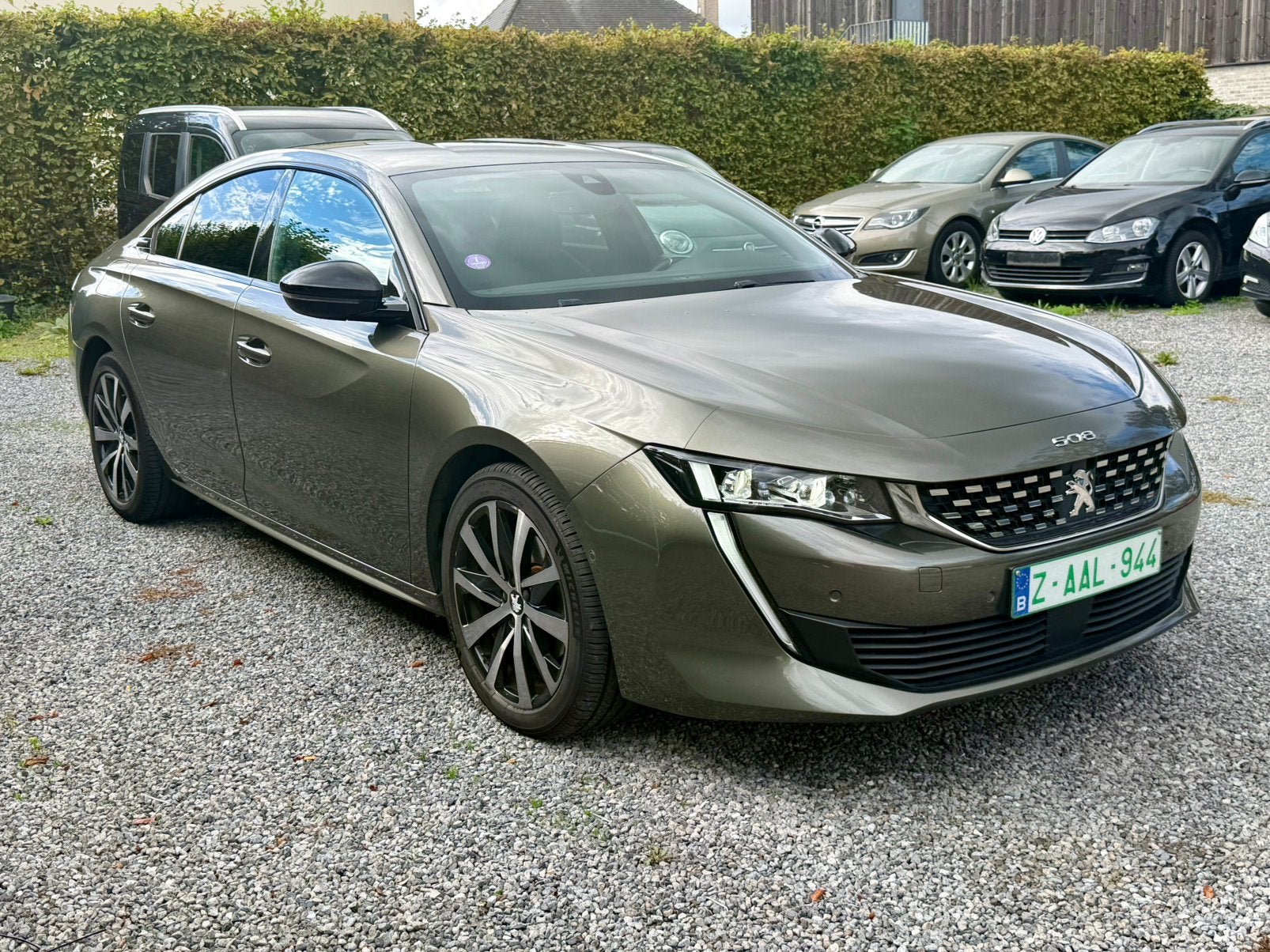 PEUGEOT 508 GT LINE 1.6 Essence 133.KW EU 6B. 67.660.MKM, Autos, Entreprise, Autres couleurs, Noir, Automatique