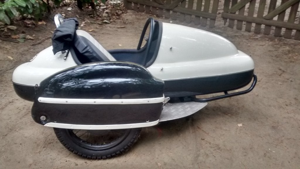zijspan velorex, Motoren, Ophalen, Zo goed als nieuw