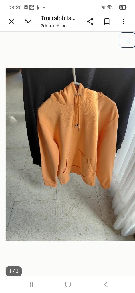 Trui ralph lauren, Kleding | Heren, Maat 48/50 (M), Ralph Lauren, Oranje, Ophalen of Verzenden