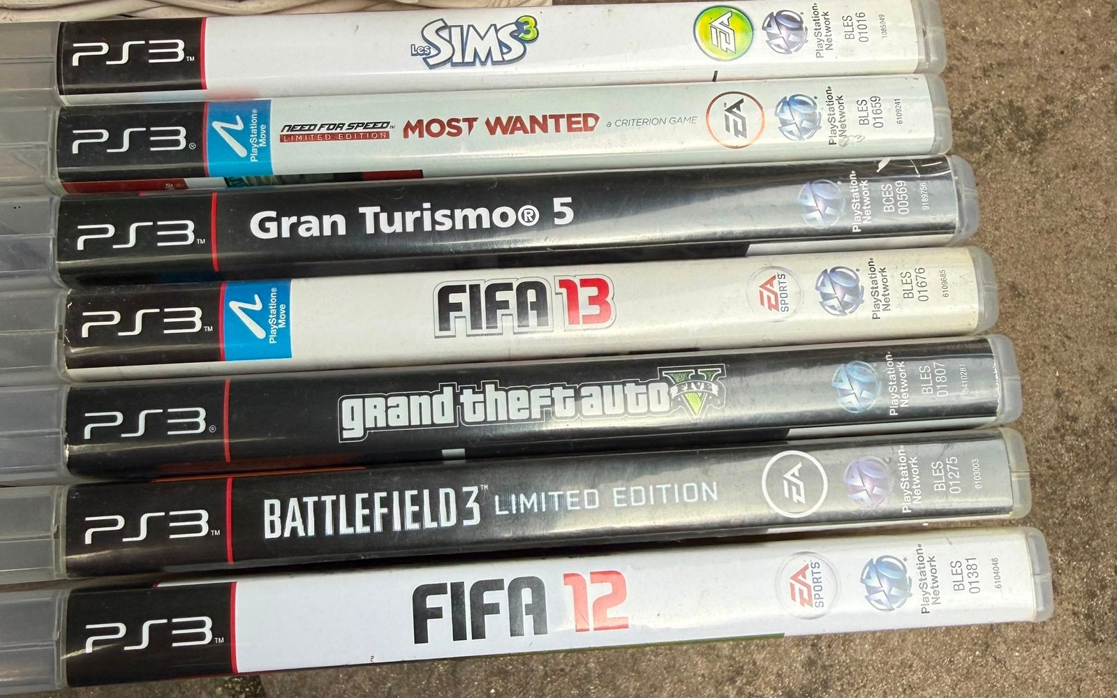 Lot de 7 jeux PS3, Consoles de jeu & Jeux vidéo, Enlèvement, Comme neuf