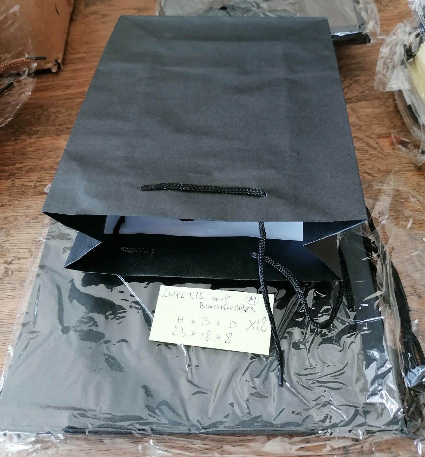 luxe verpakking zakjes x12, Ophalen of Verzenden, Nieuw