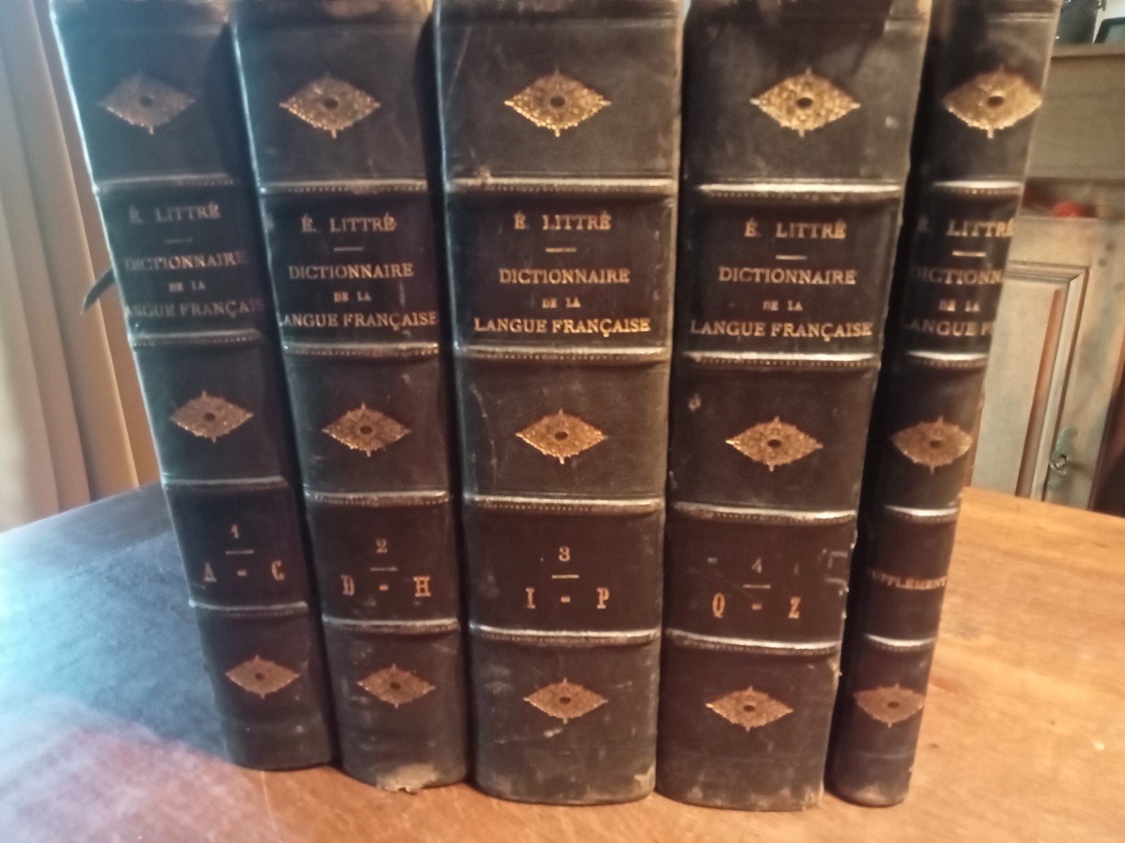 Édition complète du dictionnaire Littré 1881, Ophalen of Verzenden