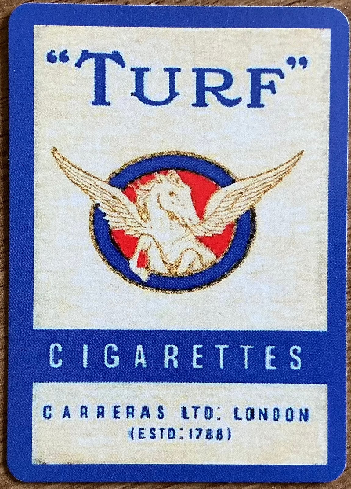 CIGARETTES SPOCK TURF, Collections, Enlèvement ou Envoi, Comme neuf, Carte(s) à jouer