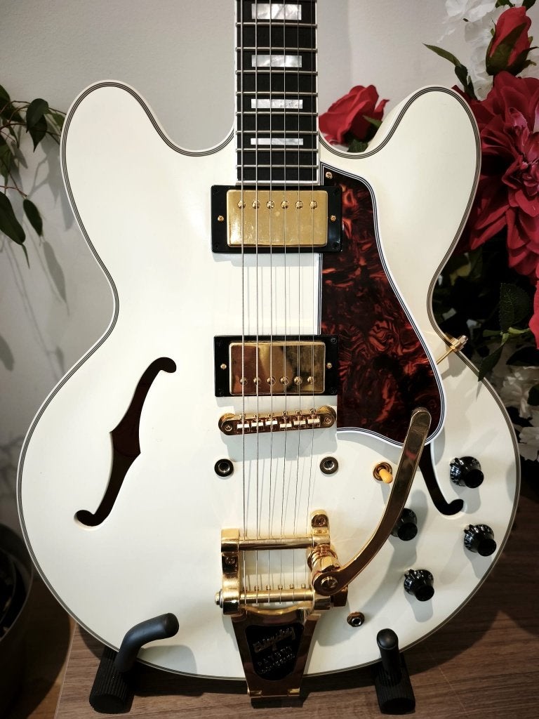 ES355 - Epiphone Inspired by Gibson (als nieuw), Ophalen of Verzenden, Zo goed als nieuw, Semi-solid body, Epiphone