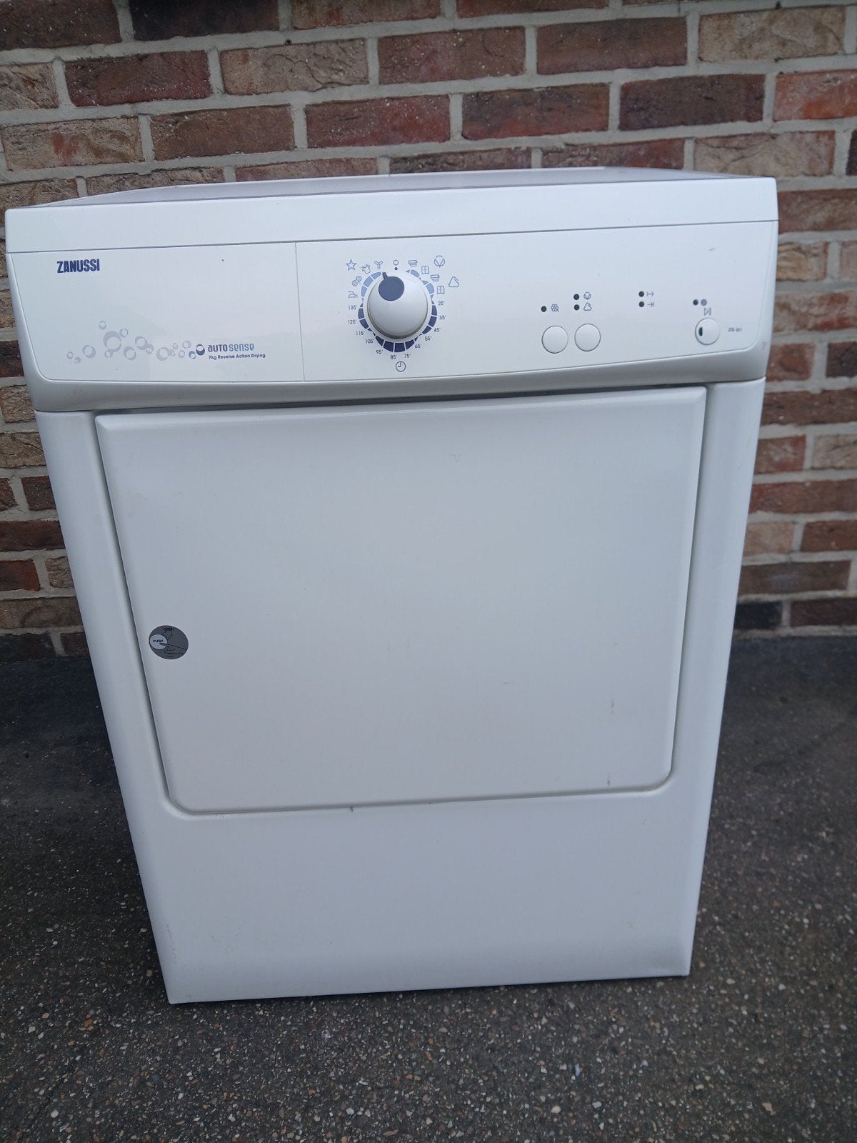 Droogkast zanussi 7kg, Elektronische apparatuur, Ophalen