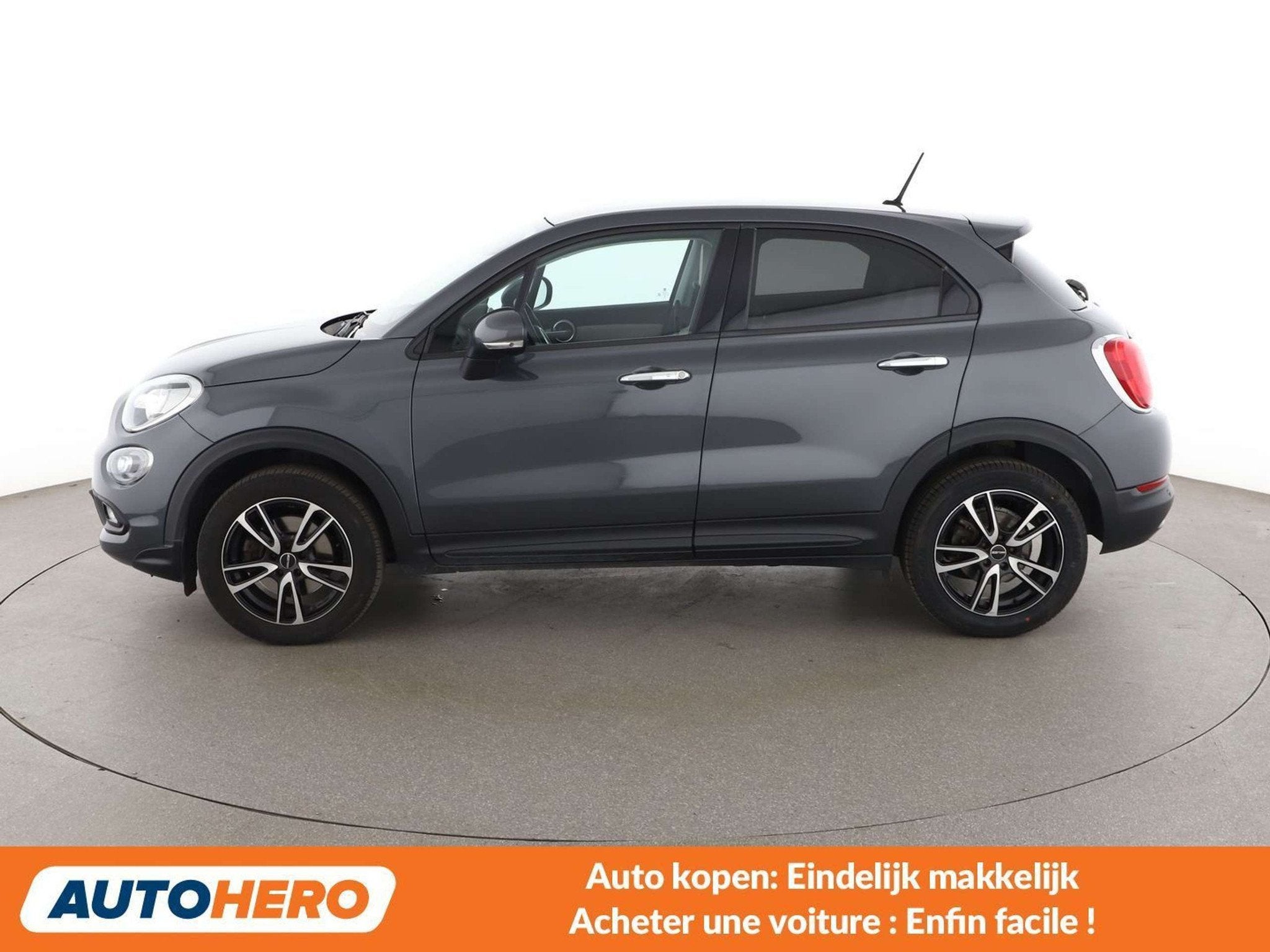 Fiat 500X 1.4 Turbo Lounge (année de construction 2018), Autos, Argent ou Gris, Achat, Autres carburants, 500X