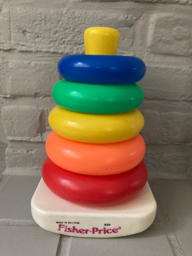 educatieve ringen van Fisher Price, Kinderen en Baby's, Speelgoed | Fisher-Price, Ophalen of Verzenden, Zo goed als nieuw, Overige typen