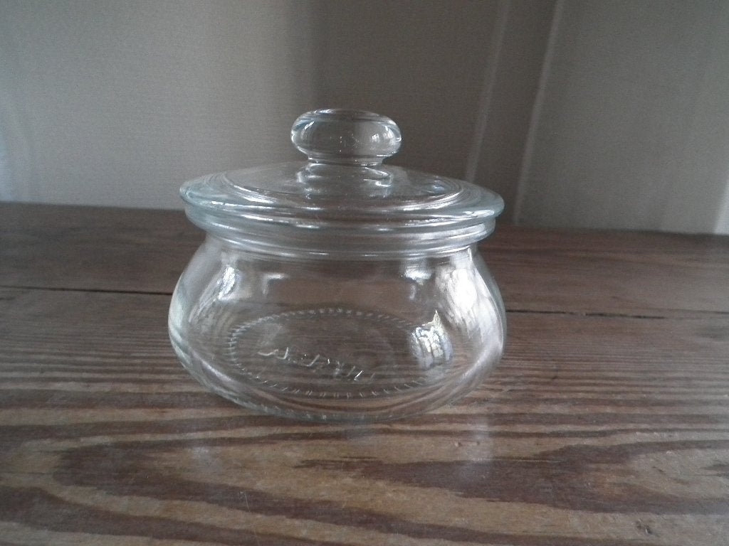 Bocal (Ikea) hauteur 8,5 cm/ diamètre 9,5 cm (bon état), IKEA, Verre, Utilisé, Classique