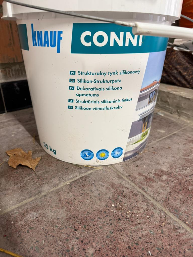 knauf conni crepi met colormix ongeopend, 20 liter of meer, Ophalen, Nieuw