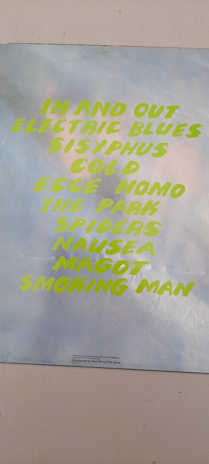 executive slacks   nausea lp vinyl, Cd's en Dvd's, Vinyl | Hardrock en Metal, Ophalen of Verzenden, LP