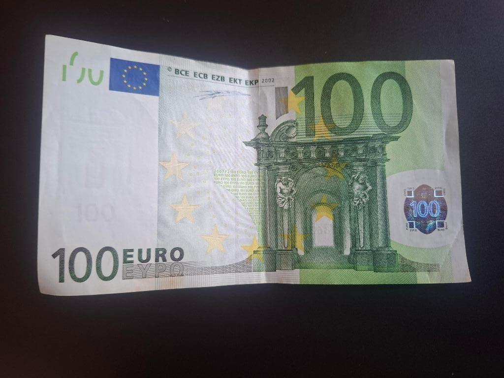 2002 Italië 100 euro 1e serie Duisenberg code J007, Postzegels en Munten, Bankbiljetten | Europa | Eurobiljetten, Verzenden, Italië