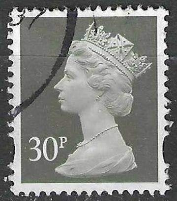 Groot-Brittannie 1993 - Yvert 1690 - Queen Elisabeth II (ST), Verzenden, Gestempeld