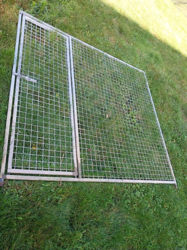 Grilles Cage à chien+porte, Enlèvement, Utilisé, 100 cm ou plus, Chenil chien