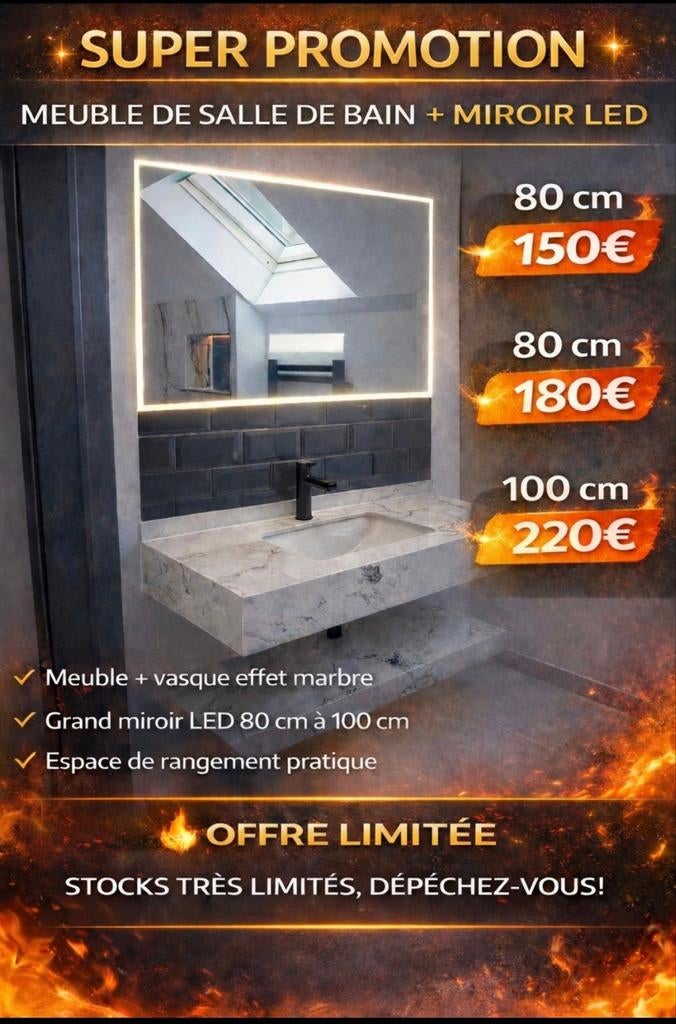 Meuble de salle de bain, Enlèvement