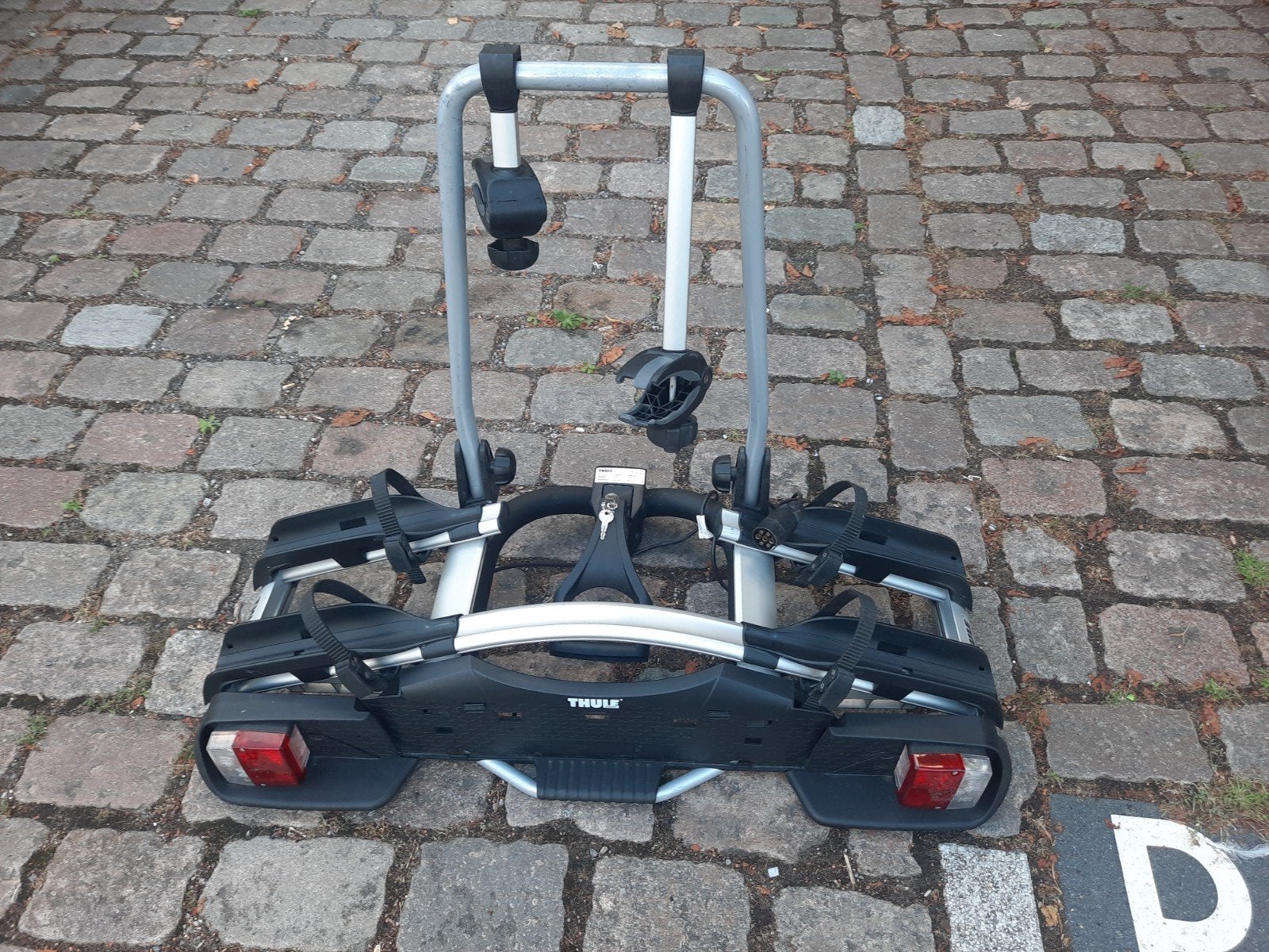 fietsdrager THULE voor 2 elektrische fietsen, Ophalen