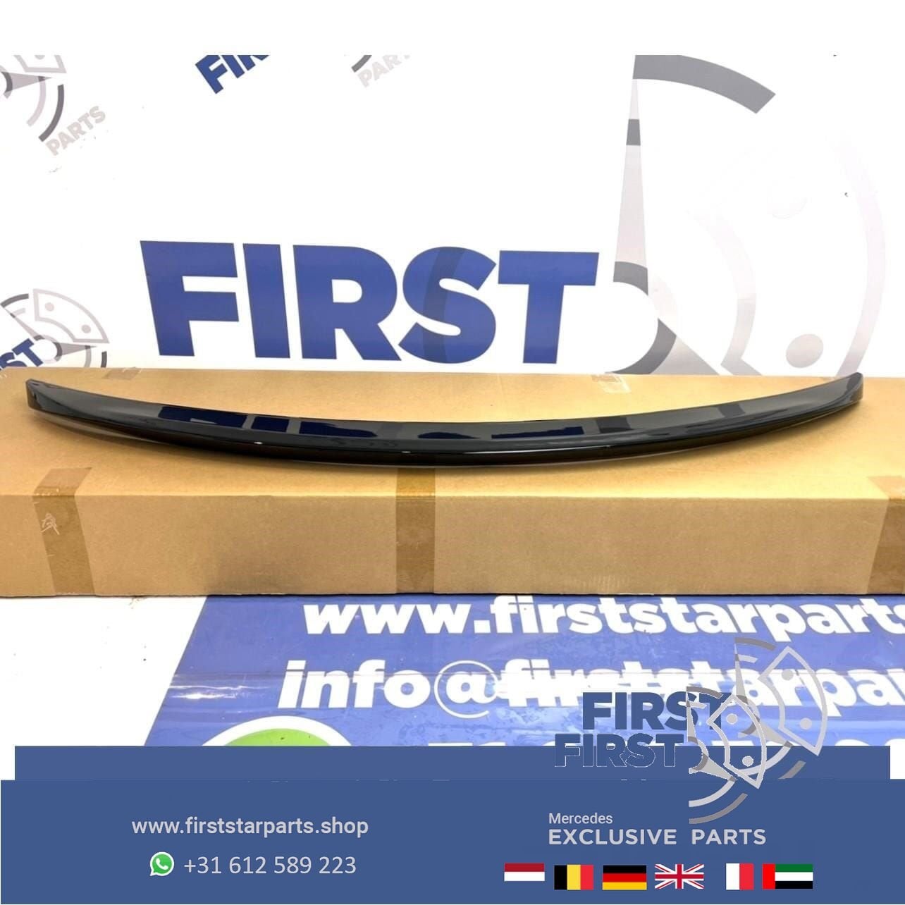 (W166) W292 C292 GLE COUPÉ AMG KOFFERBAK SPOILER ZWART 2014-, Gebruikt, Ophalen of Verzenden, Achter, -