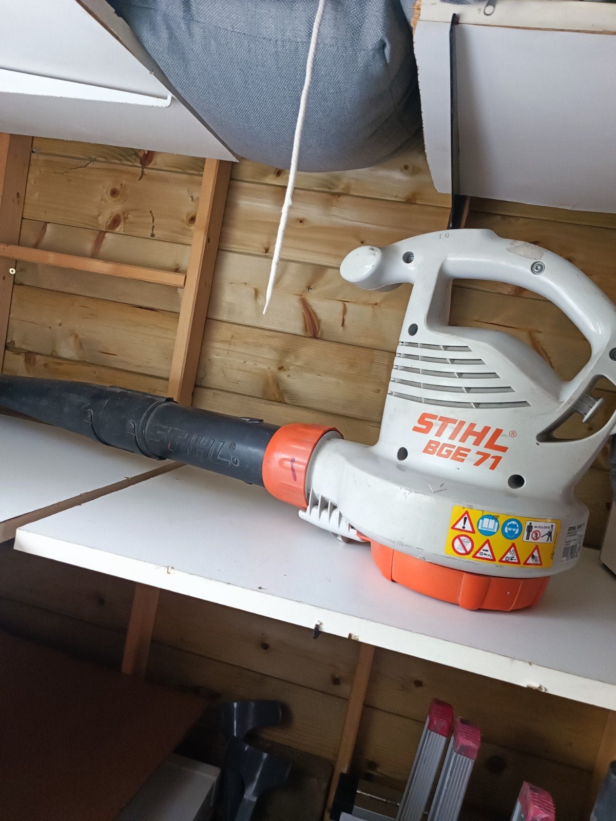 STIHL BGE71 VENTILATOR, Tuin en Terras, Ophalen