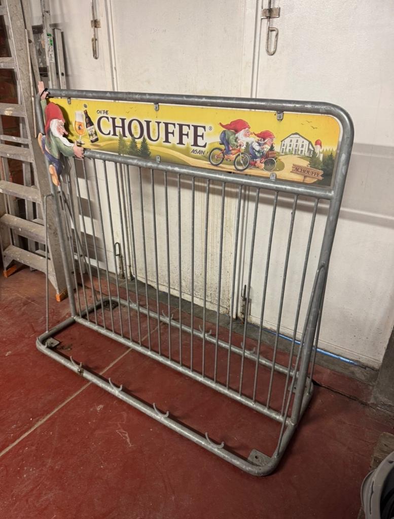 La Chouffe fietsrek, Ophalen, Gebruikt
