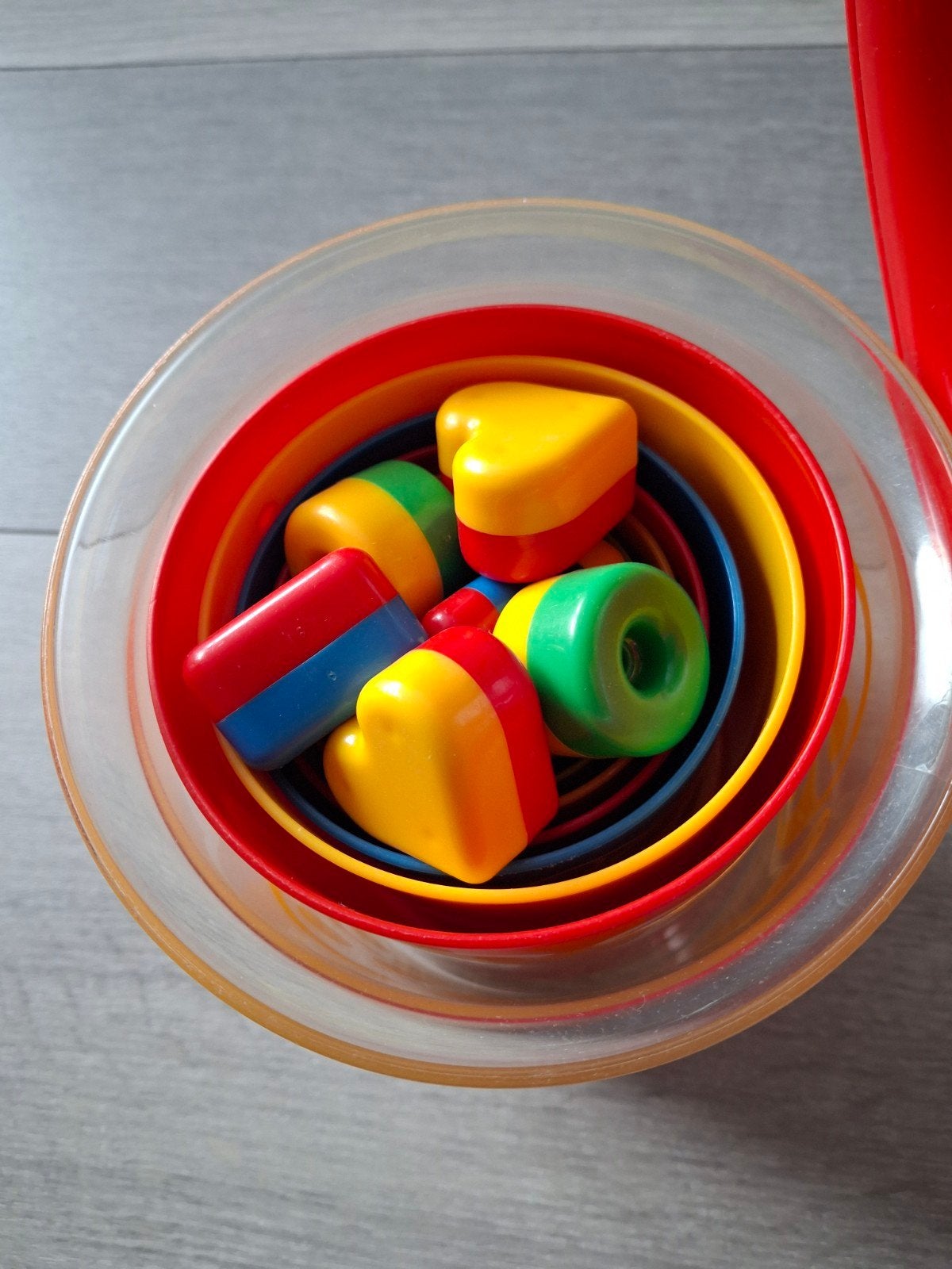 Speelgoed baby, Ophalen