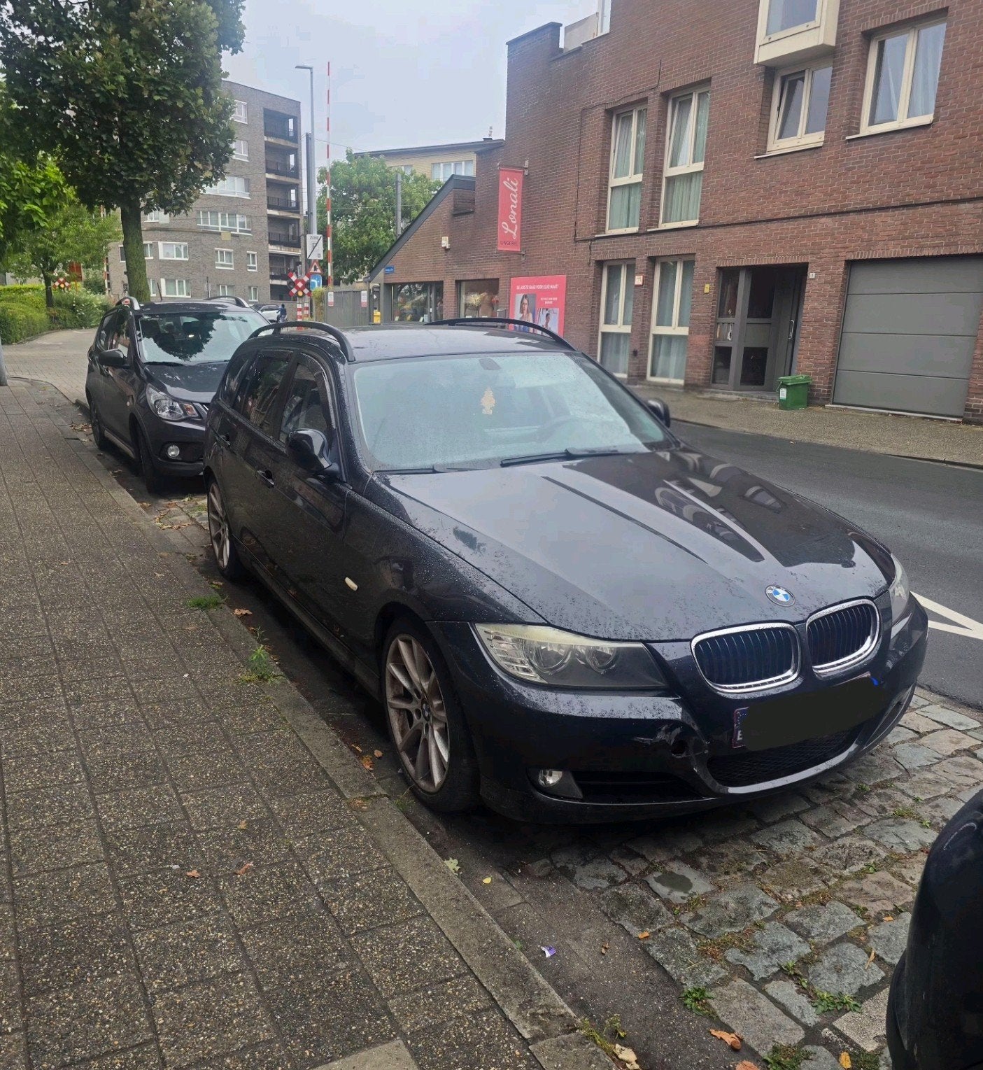 BMW Touring 91/2008 Euro5 Automatic - Export/+100O pièces, Autos, Euro 5, Achat, Entretenue par le concessionnaire, Noir
