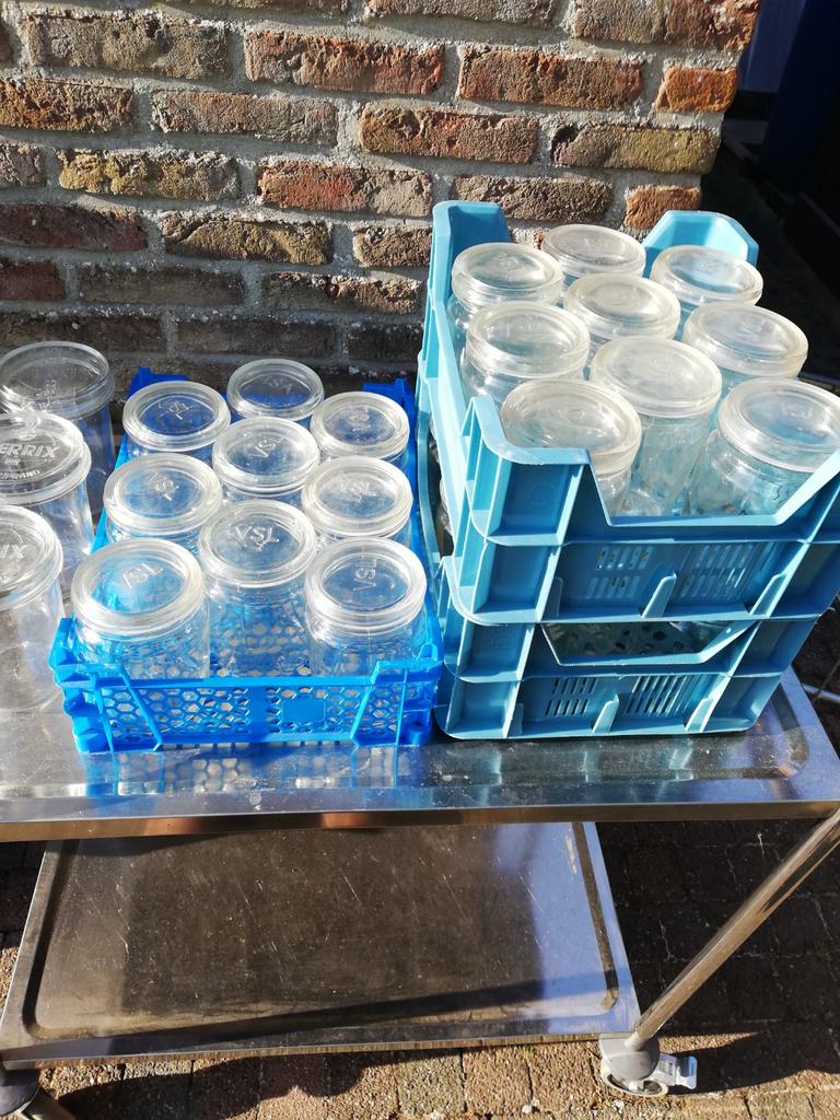 Weck potten inhoud 3/4 lit en 1 lit, Ophalen