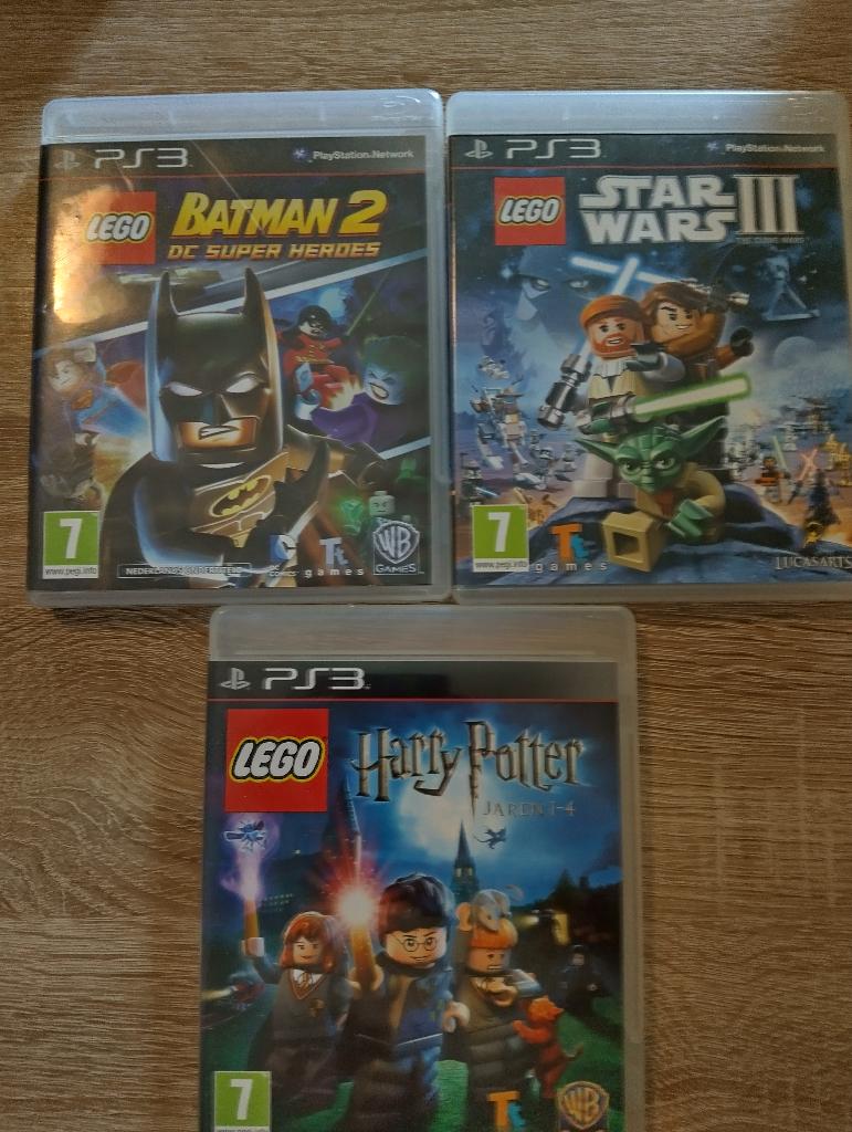 Playstation 3 Lego games, Games en Spelcomputers, Games | Sony PlayStation 3, Ophalen of Verzenden, Zo goed als nieuw, Avontuur en Actie