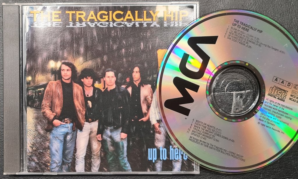 TRAGICALLY HIP - Up to here ( CD ), Verzenden, Zo goed als nieuw, Poprock