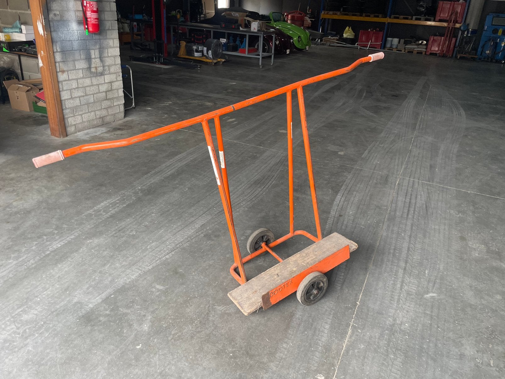 platenkar, Doe-het-zelf en Bouw, Transportwagens, Ophalen, Gebruikt