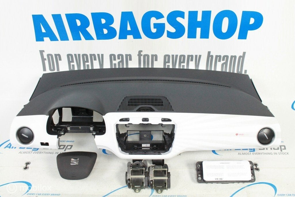 Airbag kit - Tableau de bord blanc beats Seat MII facelift, Enlèvement ou Envoi, Utilisé