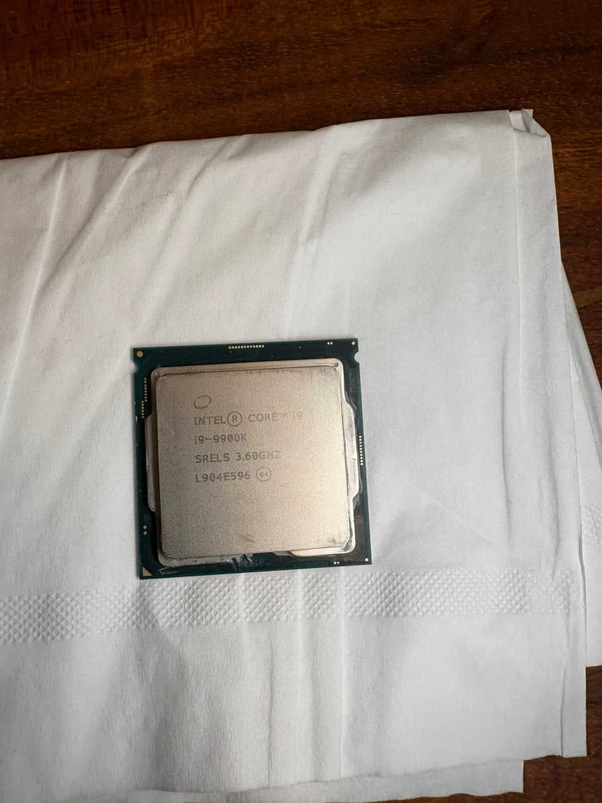 Intel core i9-9900k 3,60ghz, Computers en Software, Ophalen of Verzenden, Zo goed als nieuw, 8-core, 3 tot 4 Ghz