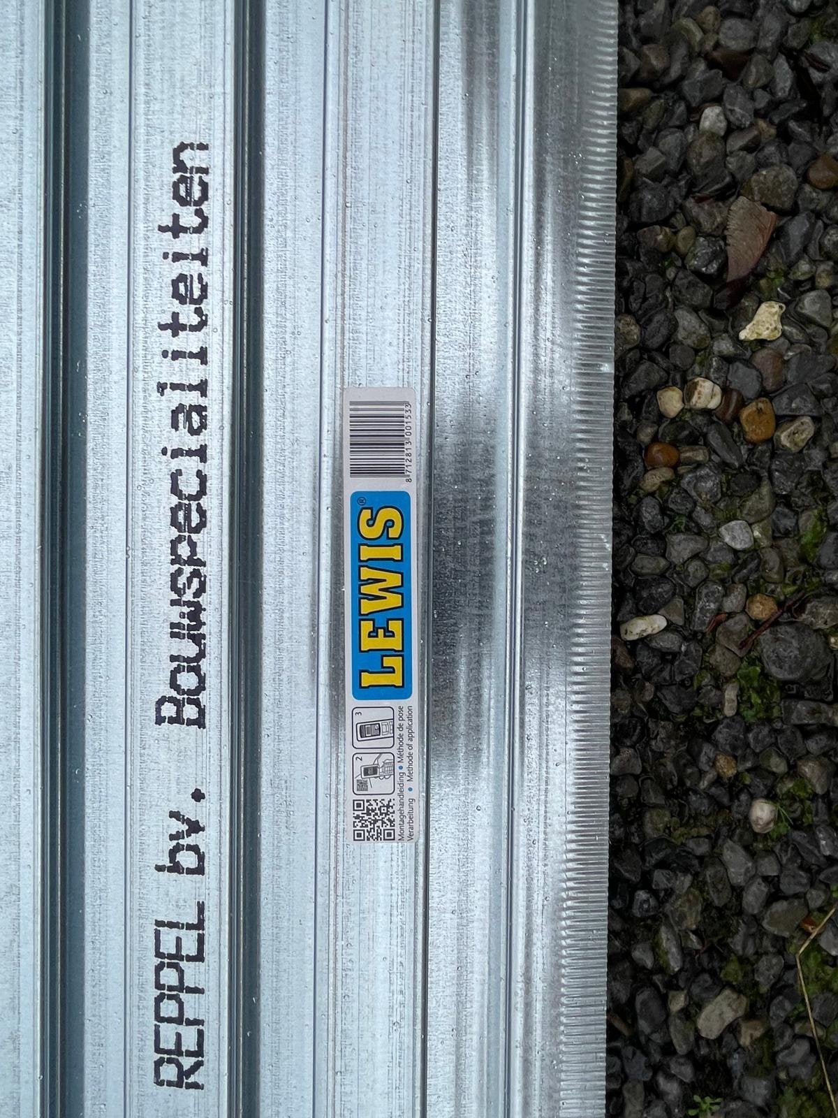 Lewis zwaluwstaartplaten, Doe-het-zelf en Bouw, Ophalen, Nieuw, Overige materialen, Minder dan 20 mm