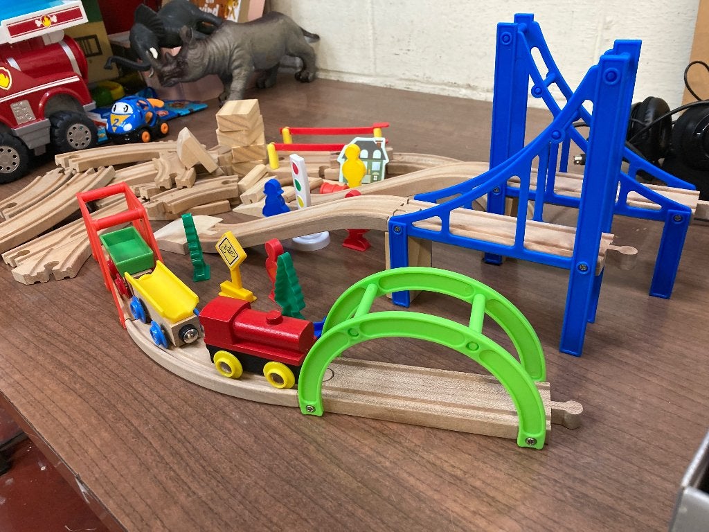 Houten speelgoed, Kinderen en Baby's, Speelgoed | Houten speelgoed, Ophalen, Zo goed als nieuw