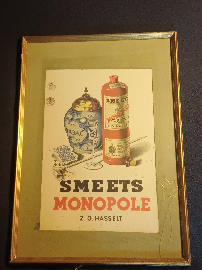 Reclamepaneel Smeets Monopole, Ophalen