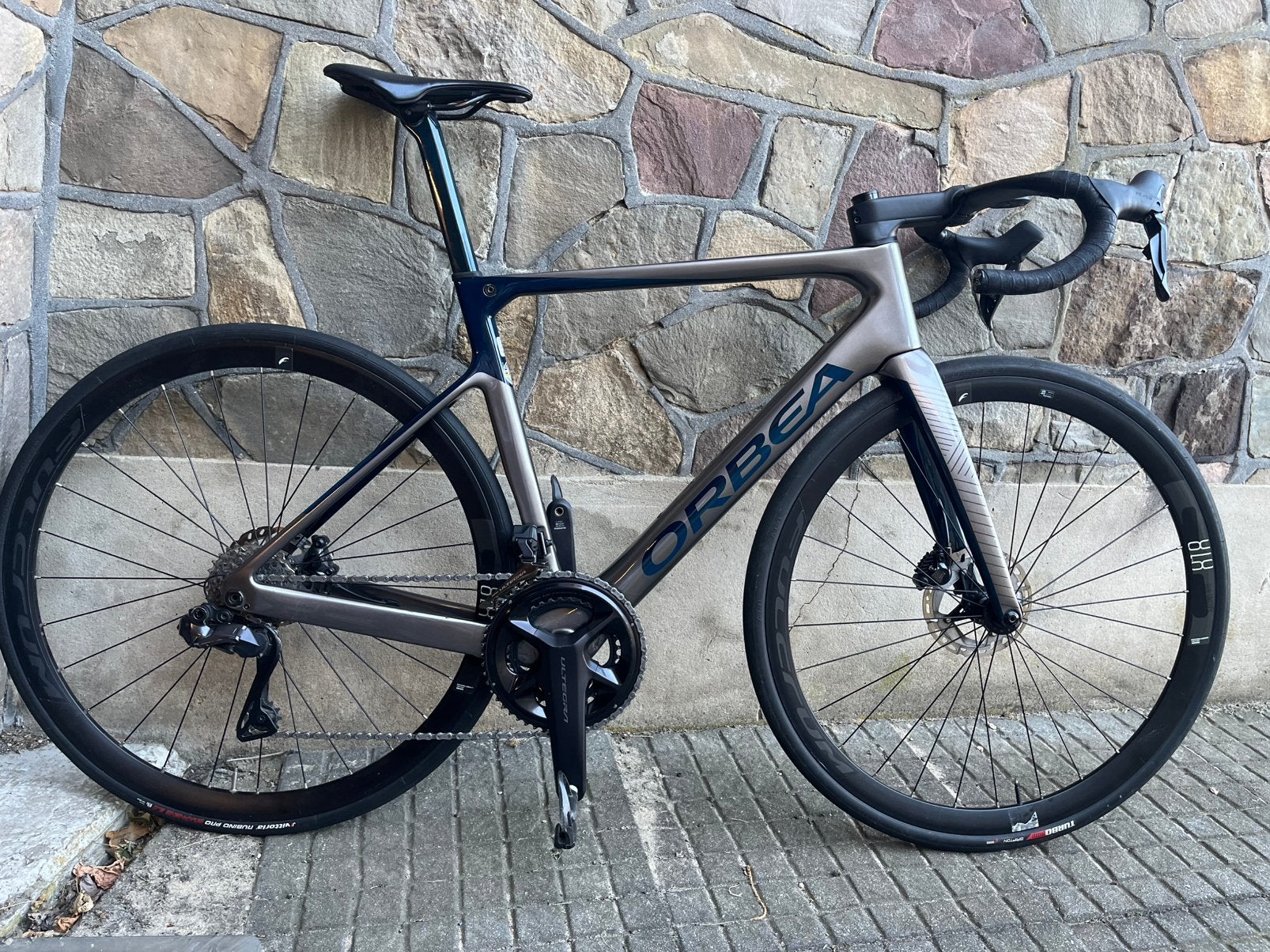 Orbea Orca OMX maat 53 DI2 12s, Fietsen en Brommers, Ophalen, Zo goed als nieuw, Carbon