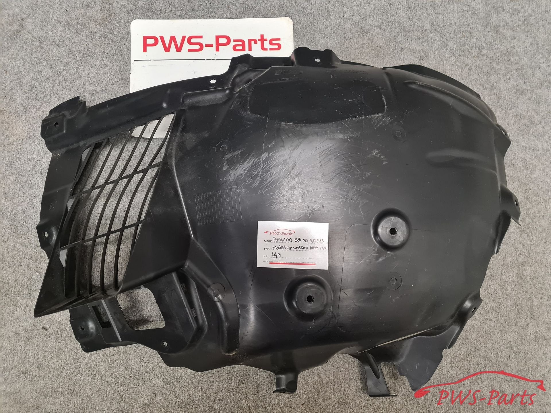 BMW M3 G80 M4 G82 G83 MODDERKUIP WIELKAST RECHTS VOOR ORIGIN, Gebruikt, -, -, Ophalen of Verzenden